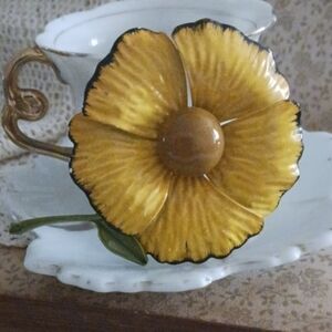 Yellow Flower Brooch